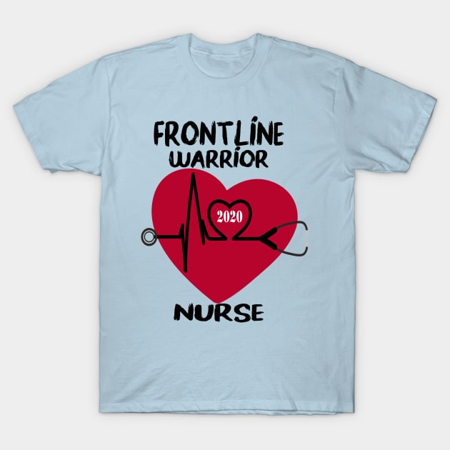 Frontline Warrior 2020 Nurse T-Shirt by care store